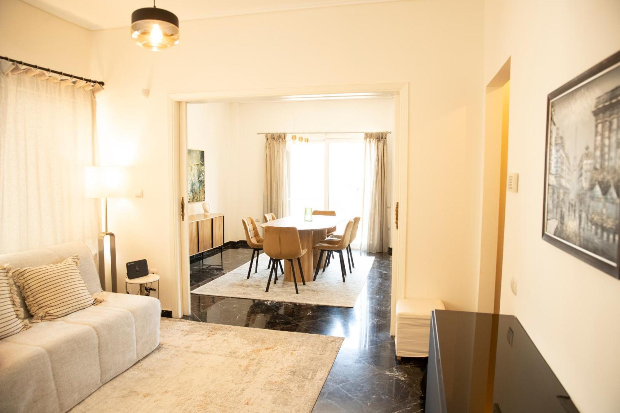 Spacious Glyfada Golf 4Br -Near Beach + Shops Atenas Exterior foto