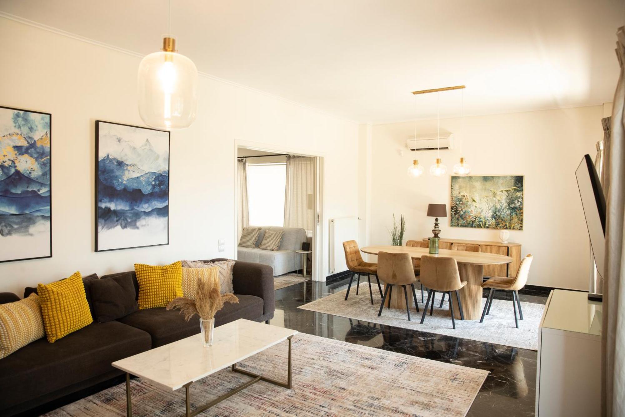 Spacious Glyfada Golf 4Br -Near Beach + Shops Atenas Exterior foto