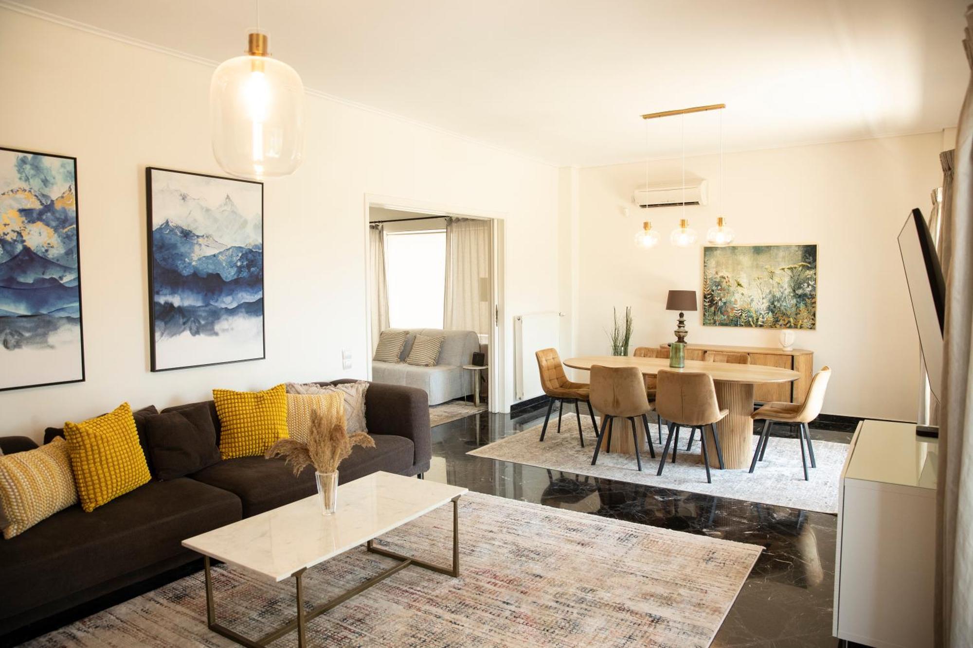 Spacious Glyfada Golf 4Br -Near Beach + Shops Atenas Exterior foto